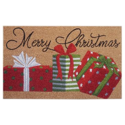 Doormat - Merry Christmas with Gifts - 45x75cm