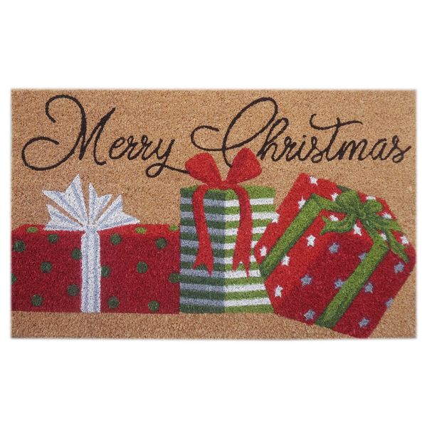 Doormat - Merry Christmas with Gifts - 45x75cm