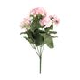 Geranium Bush - Dia35 x H10cm - 5 Stems - Pink