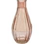 Pink Vintage Fluted Bud Vase (14cm)