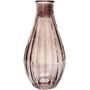 Grey Vintage Fluted Bud Vase (14cm)