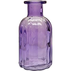 Lilac Flora Bottle Glass Vase (13.7cm)