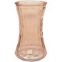 Pink Floraline Hand Tie Glass Vase