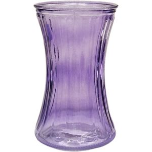 Lilac Floraline Hand Tie Glass Vase