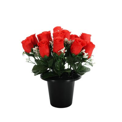 Essential Rose Remembrance Pot - Red