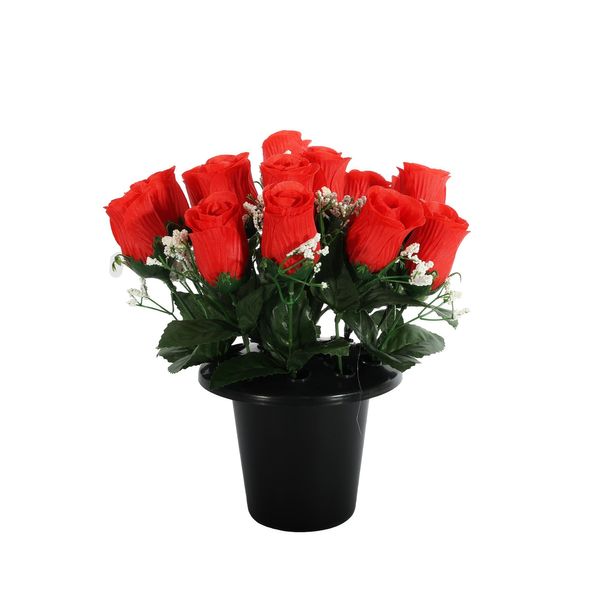 Essential Rose Remembrance Pot - Red