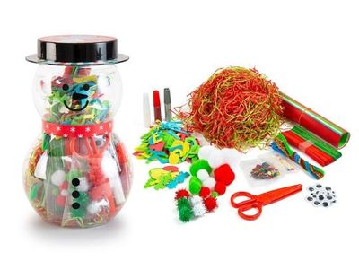 Snowman jar