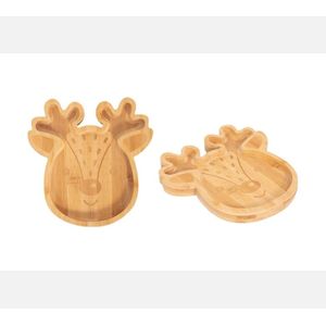 Reindeer Kids Wood Plate.png