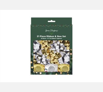 Ribbon Bow Set Gold Silver Foil.png