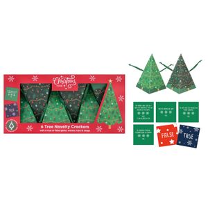 6 Tree Novelty Crackers	
