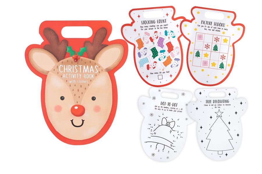 Christmas Reindeer Activity Pad	