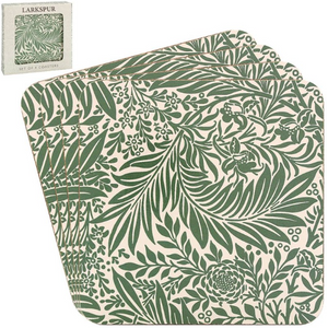 LARKSPUR COASTERS SET OF 4