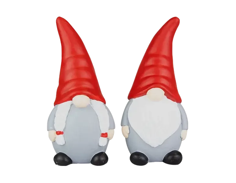 Novelty Gonk Cement Ornament 15cm