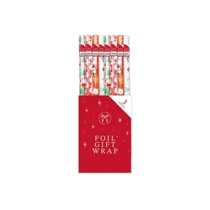  Cute Christmas Foil Wrapping Paper 3m.png