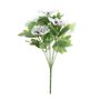 Essential Pansy Bunch - White - 7 Heads