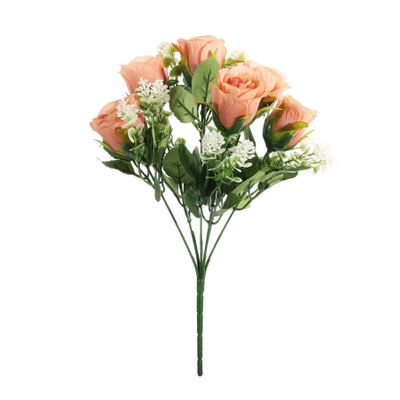 Essential Rose Bunch - Peach - 6 Heads
