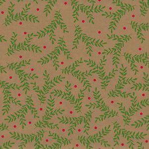 Festive Foliage Kraft Paper