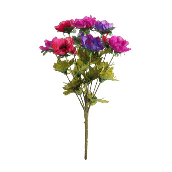 Essential Anemone Bunch Purple/Pink/ Lilac - 9 Heads