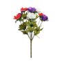 Essential Anemone Bunch Purple/Red/ Cream- 9 Heads