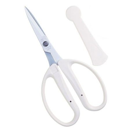 Stainless Steel White Handle Scissors