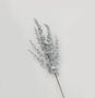 76cm Glitter Eucalyptus Spray Silv