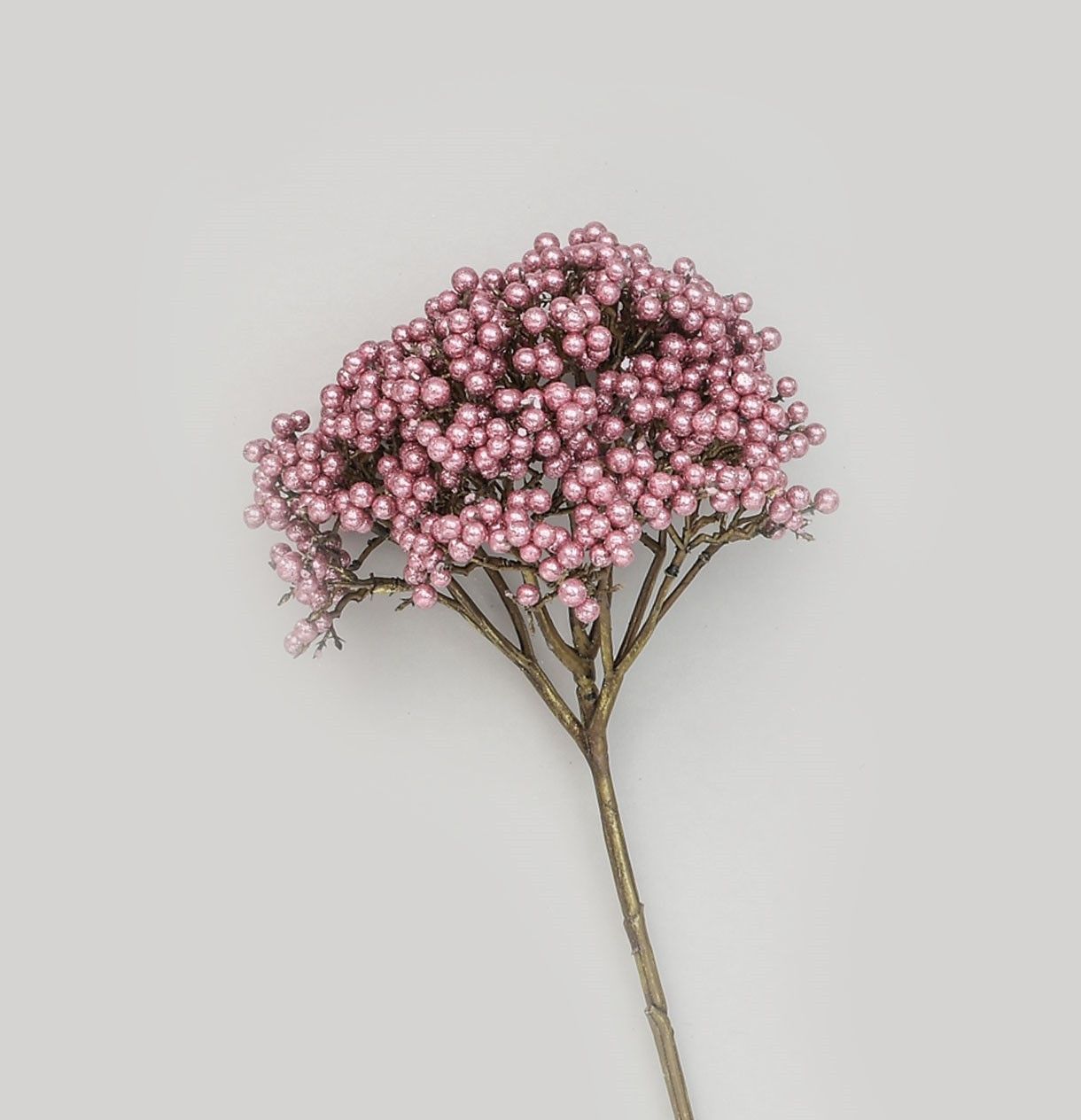 67cm Berry Cluster Spray Pink