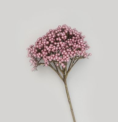 67cm Berry Cluster Spray Pink