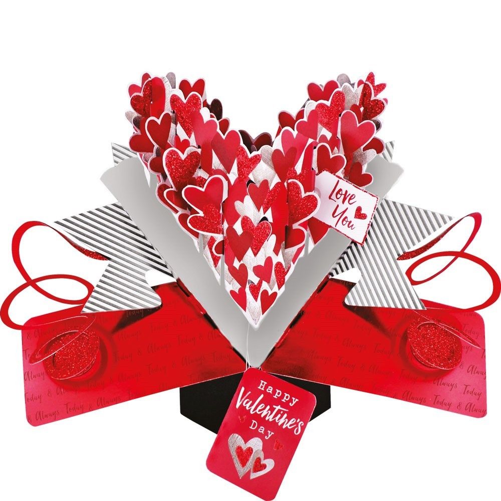 Love You Pop Up Card