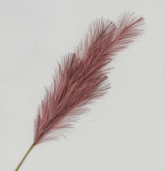 96cm Reed Grass Spray Burgundy