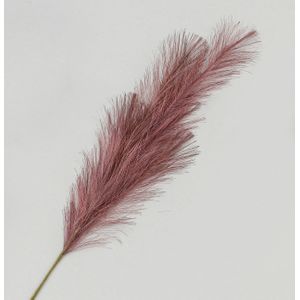 96cm Reed Grass Spray Burgundy