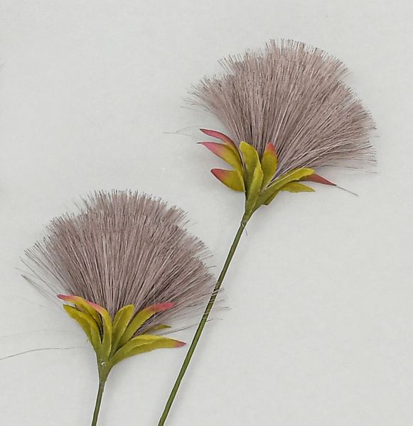 72cm PomPom Spray Lavender