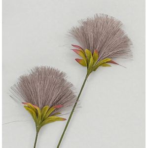 72cm PomPom Spray Lavender