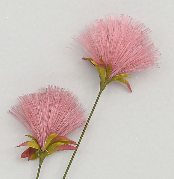 72cm PomPom Spray Pink