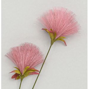 72cm PomPom Spray Pink