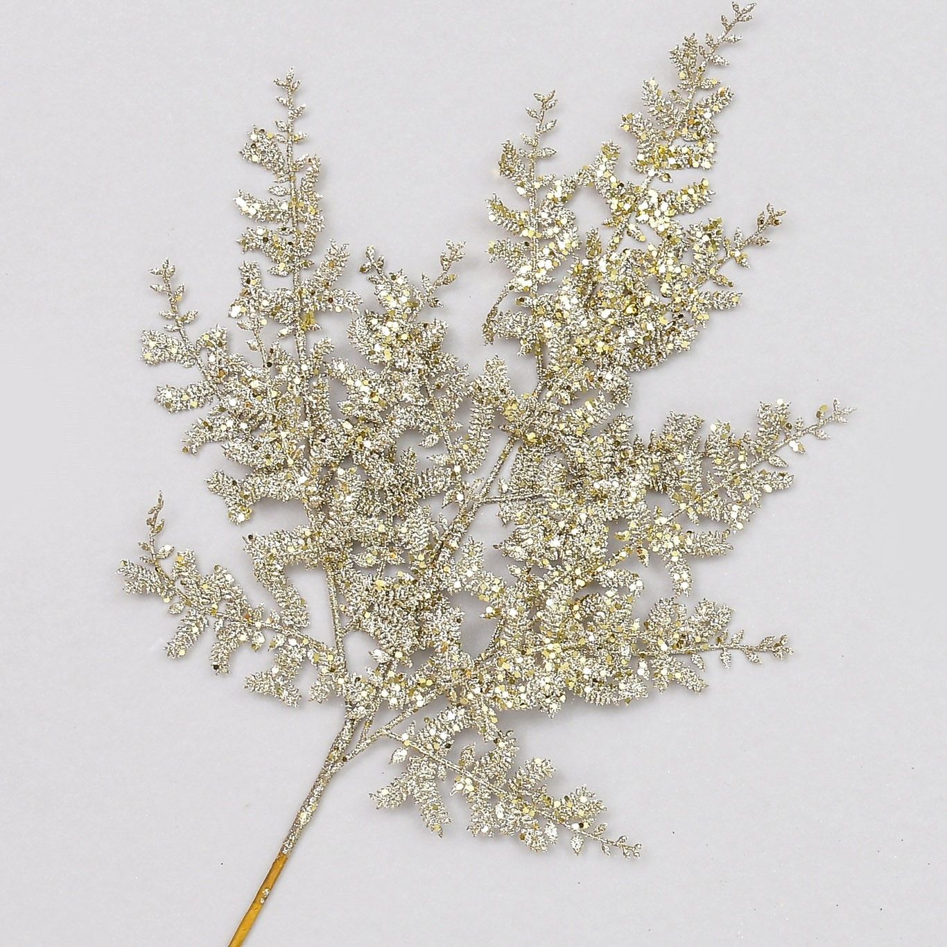 66cm Glitter Cypress Spray Chmp