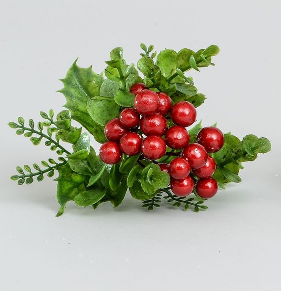 23cm Eucalyptus/Berry Pick