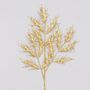 66Cm Plastic Leaf Spray Gold