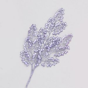 66Cm Leaf Spray Lilac