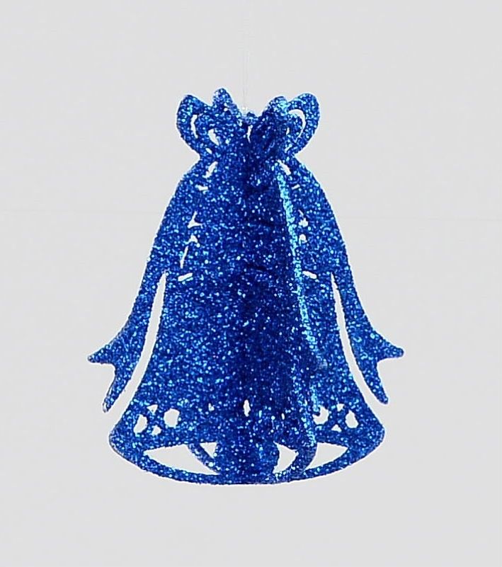 4" 3D Bell Decoration Midnight