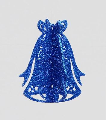 4" 3D Bell Decoration Midnight
