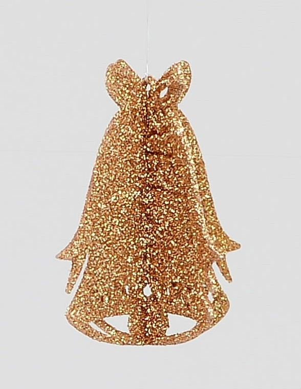 4" 3D Bell Decoration Copper