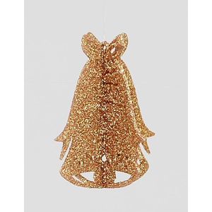 4" 3D Bell Decoration Copper