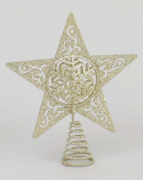 20cm Glitter Snowflake Tree Topper