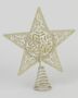 20cm Glitter Snowflake Tree Topper