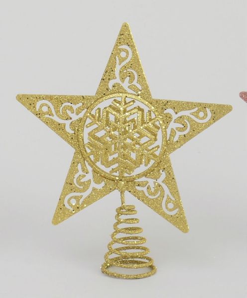 20cm Glitter Snowflake Tree Topper