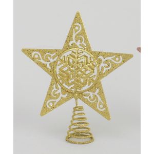 20cm Glitter Snowflake Tree Topper