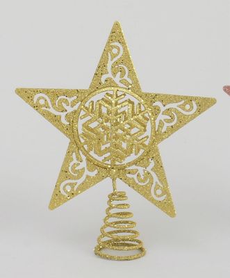 20cm Glitter Snowflake Tree Topper