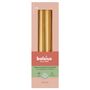 Bolsius Essentials Tapered Candles-245 x 24mm-Special-Box 4-Metallic Gold Orange