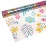Cellophane Print Fleur 80cm x 100m