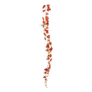 Maple Ivy Garland - Orange - 180cm - 86 Lvs